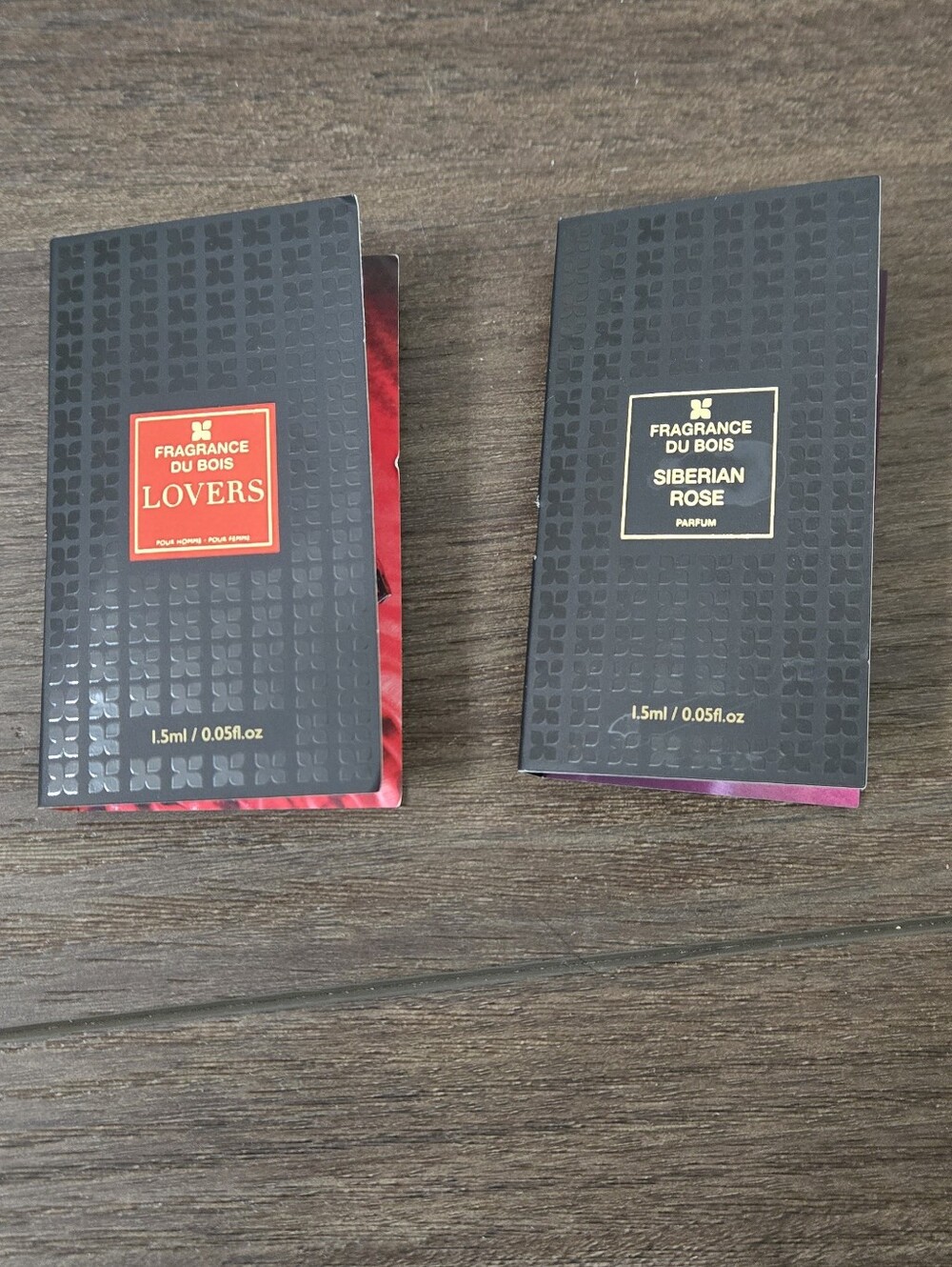 Fragrance Du Bois Samples